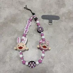 CASETiFY 村上隆キャラクター付きストラップ