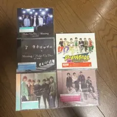 ♡なにわ男子　シングル　アルバム5点セット売り