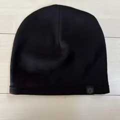 アシックス ストレッチ素材 黒 ニット帽