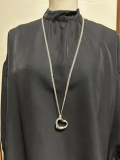 Tiffany & Co. オープンハートペンダント　大ぶり