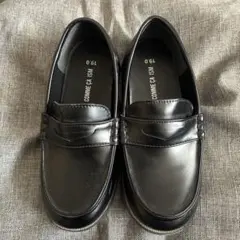 COMME CA ISM ブラック フォーマルシューズ 18.0