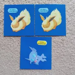 ポケモンパン デコキャラシール ポケモンスリープ 3枚セット