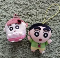 クレヨンしんちゃん マスコット 2個セット
