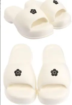 【新品未使用】MARY QUANT デイジープリントEVAサンダルのサムネイル