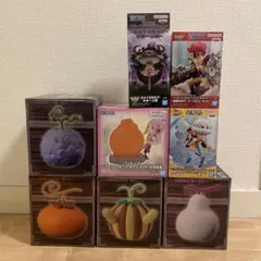 ワンピース ワールドコレクタブルフィギュア/ルームライト プライズ 8点