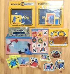 【新品未使用】パペットスンスン　Happyくじ　スシロー　ステッカー　シール