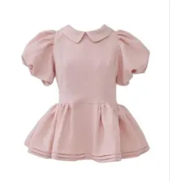 treatürself Daisy puff sleeve tweed topsのサムネイル