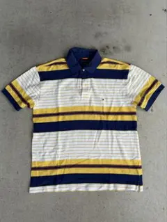 TOMMY HILFIGER ポロシャツ ボーダー Lサイズのサムネイル