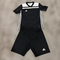 adidas サッカーウェアセット ブラック