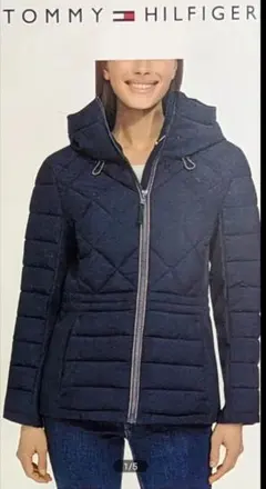 ダウンコート TOMMY HILFIGER アウター レディース　Mサイズ