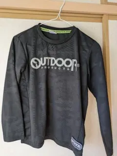 OUTDOOR PRODUCTS 黒 Tシャツ 150