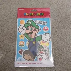 Nintendo ルイージ デコレーションステッカー