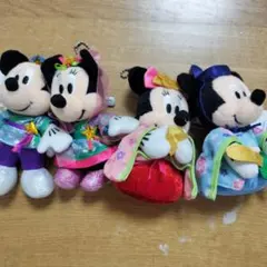 ディズニー　ぬいぐるみバッチ　ひなまつり　七夕　おまとめ　ミッキー　ミニー