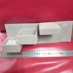 フェルト製 3段式アクセサリーケース