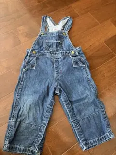 ミキハウス デニムオーバーオール