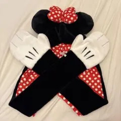 ディズニー ミニー マフラーキャップ
