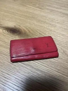 Louis Vuitton エピレザー レッドキーケース