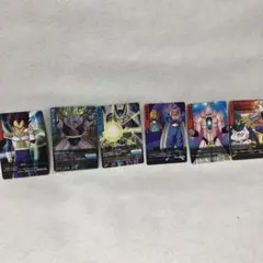 ドラゴンボールデータカードダス【レア6枚】
