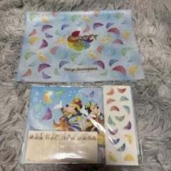 【新品・未使用】東京ディズニーリゾート ステーショナリーセット マステ×