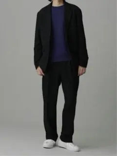 NANO UNIVERSE LB.03/リサイクルウールフラノセットアップ L