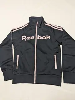 reebok CLASSIC ジャージ トラックジャケット ブラック×ピンクのサムネイル