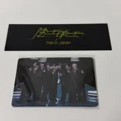 TravisJapan 陰ニモ日向ニモ FC盤 しおり カード 特典