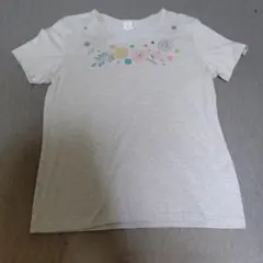 mini labo PARIS 花柄プリント 半袖Tシャツのサムネイル