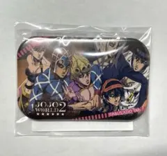 ジョジョ 5部 黄金の風 スクエア缶バッジ