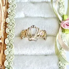 アリエル　貝殻モチーフのリング