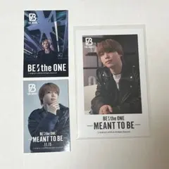 BE:FIRST SHUNTO BE:the ONE 映画特典