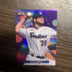 topps finest npb ヤクルトスワローズ　ランバート　68/250