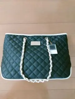 CECIL McBEEキルティング黒ショルダーバッグ タグ付(未使用)