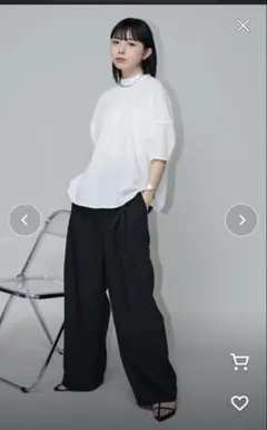 Aunt Marie's アントマリーズ　ギャザーボリュームスリーブブラウスのサムネイル