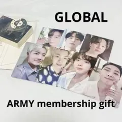 BTS global membershipkit 公式 トレカ ミニフォト fc