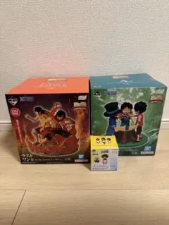 ３点　一番くじ ワンピース ドラマティックメモリーズ　ラストワン賞、A賞、Ｅ賞