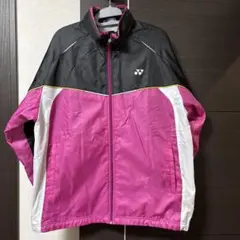 YONEX ウォームアップウェア ピンク/黒