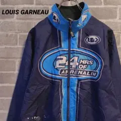 【LOUIS GARNEAU】サイクルジャージ ネイビー US古着 ルイガノのサムネイル