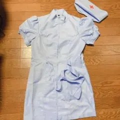ハロウィン ナース コスプレ 看護師 衣装 Lサイズ 帽子付き