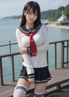 Y9291 A4 ポスター 夏目彩音 コスプレ 水着 お姉さん かわいい 写真