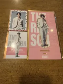 佐藤大樹アクリルスタンドとフォトカセット