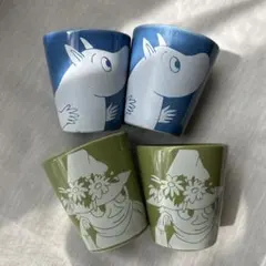 ムーミン　スナフキン　陶器　フラワーポット　植木鉢　プランター