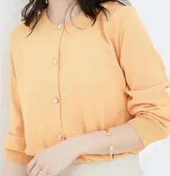 VIS 7分袖カーディガン