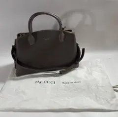 IACUCCI イアクッチ ショルダーバッグ ハンドバッグ グレージュ