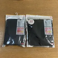 UNIQLOヒートテック メンズMサイズ VネックT（九分袖）２枚セット