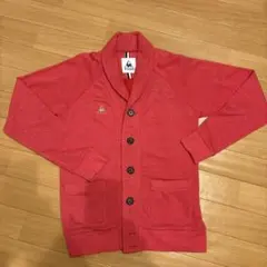 le coq sportif 赤 カーディガン