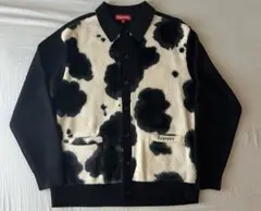 【人気】21FW Supreme Cow Print Cardigan Mサイズのサムネイル