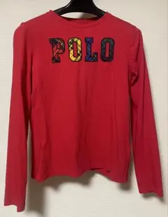 Polo Ralph Lauren キッズ KIDS 長袖カットソー レッド 赤