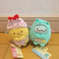 すみっコぐらし 東京駅店限定 7周年 ぶらさげぬいぐるみ たぴおか