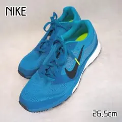 Nike 26.5cm ランニングシューズ　スニーカー ブルー 水色のサムネイル