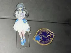 学マス　月村手毬　スマイルベースカフェ コラボ　アクリルスタンド